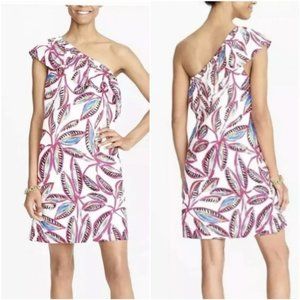 J Crew  one shoulder dress